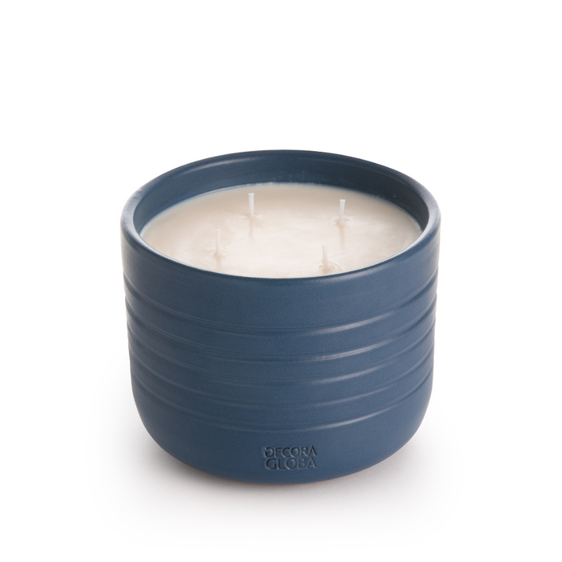 Vela Decoracion Cerámica 